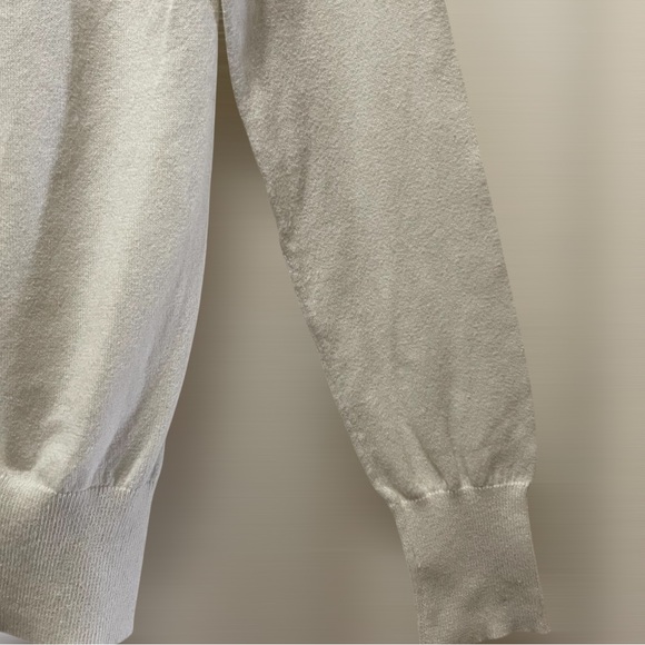 Forever 21 Cream and Gray Striped Cardigan - Picture 7 of 11